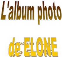 L'album photo 
de ELONE